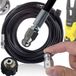 Rosfix Tuyau haute pression de remplacement - 20 m M22x1,5 Buse 1/4" - Tressage nylon, 200 bar - Convient pour Kärcher