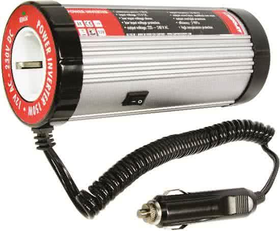 Carpoint Omvormer 150W 12V-230V - Stroomomvormer voor in de Auto