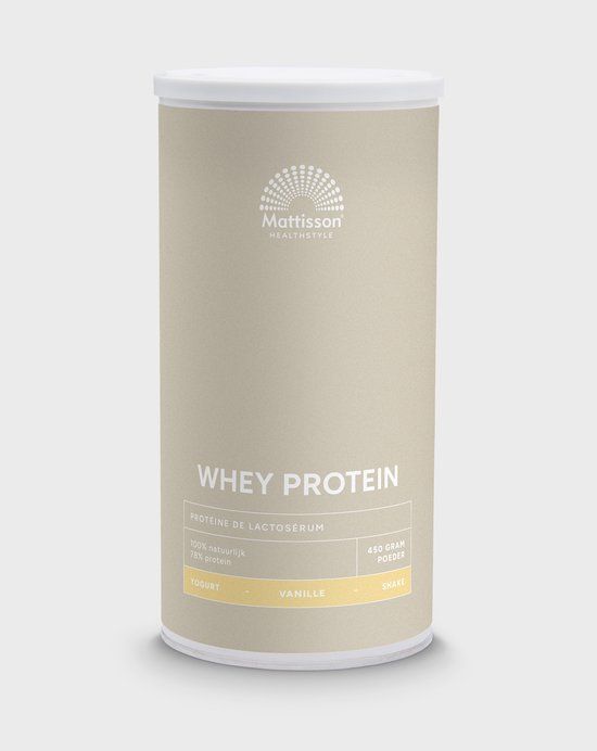 Mattisson HealthStyle Mattisson Wei Proteïne Poeder Vanille 450g