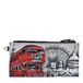 Anna by Anuschka Women's Hand-Painted Leather Organizer Wallet, Iconic London, One Size