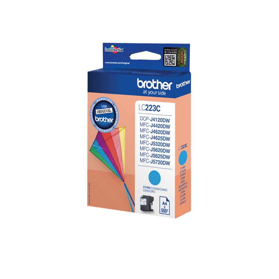Brother LC-223C Cyaan inktcartridge - Origineel