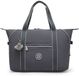 Kipling Reistas Sporttas Eyes Wide Open Art M Travel Tote M Moonlit Grey