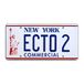Ghostbusters 2 | ECTO 2 | Metal Stamped License Plate