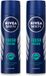 Nivea Men Fresh Ocean Déodorant Spray - 150 ml - 2 pièces