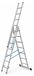 Zarge Skymaster DX multifunctionele ladder, 3x7 treden