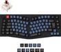 Keychron Q10 mechanisch gaming toetsenbord, Brown switches, ANSI-indeling, RGB-achtergrondverlichting, 75%, Alice-lay-out, programmeerbaar