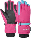 Reusch Chad R-TEX® XT Junior Vingerhandschoenen Unisex Roze-Turkoois Maat 6