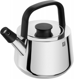 Zwilling Fluitketel - 1.5 Liter - RVS - Zwart Handvat