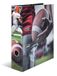 HERMA A4 hendelboogvijl American Football, 5 stuks, 70 mm rug, zware map met sportmotief, glanzende afwerking en binnenprint, kinderringband, archiveringsmap en opbergmap