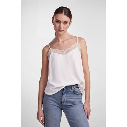 PIECES top PCTIFFANY wit