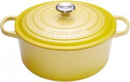 Le Creuset Signature Braadpan - 4 2 liter - 24 cm - Soleil