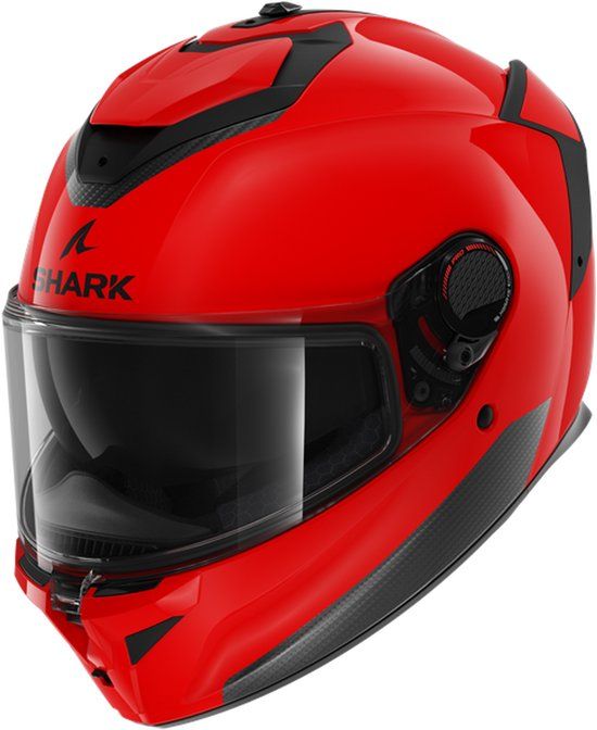 Shark Spartan GT Pro Blank Rood RED Full Face Helmet XXL