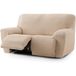 ECOMMERC3 Bankovertrek, 3 x 2 cm, zeer elastisch, beige, aanpasbaar en ademend, voor chester- en clippan banken