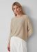 s.Oliver BLACK LABEL Dames pull Bruin Viscose Maat XL