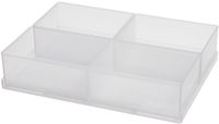 Raaco Inzetbakjes 55 A7-1 met tray, 4 bakjes