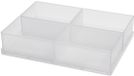 Raaco Inzetbakjes 55 A7-1 met tray, 4 bakjes