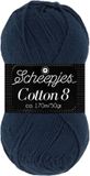 Scheepjes Cotton 8 50g - 527 Blauw