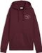 Puma Class Relaxed Fit Hoodie Vrouw XS Katoen Ruby Shimmer