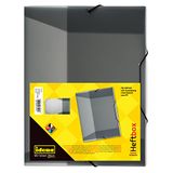 Idena DIN archiefdoos met elastiek A4 zwart