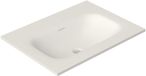 Saniclass Flow Meubelwastafel - 61x46x1.5cm - wit mat