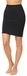 Merry Style Dames Onderrok - kort - elastisch – licht- Viscose - Zwart - L