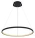 Globo Ralph LED Hanglamp Zwart 29W 3000K 3800lm Ø60.5cm IP20