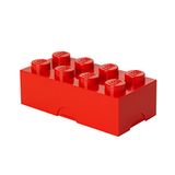 LEGO - Lunchbox Brick 8 - Polypropyleen - Rood
