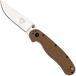 Ontario RAT-2 8828CB Satin D2, Coyote Brown FRN, zakmes