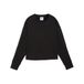 PUMA HER relaxed sweatshirt met ronde hals voor Dames, Zwart, Maat XS
