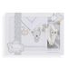 INTERBABY - Beddengoedset, wasrek beer, thermometer, wit/grijs