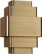 Artdelight Wandlamp Layers - Goud/Brons - 3 x G9 - 28cm hoog