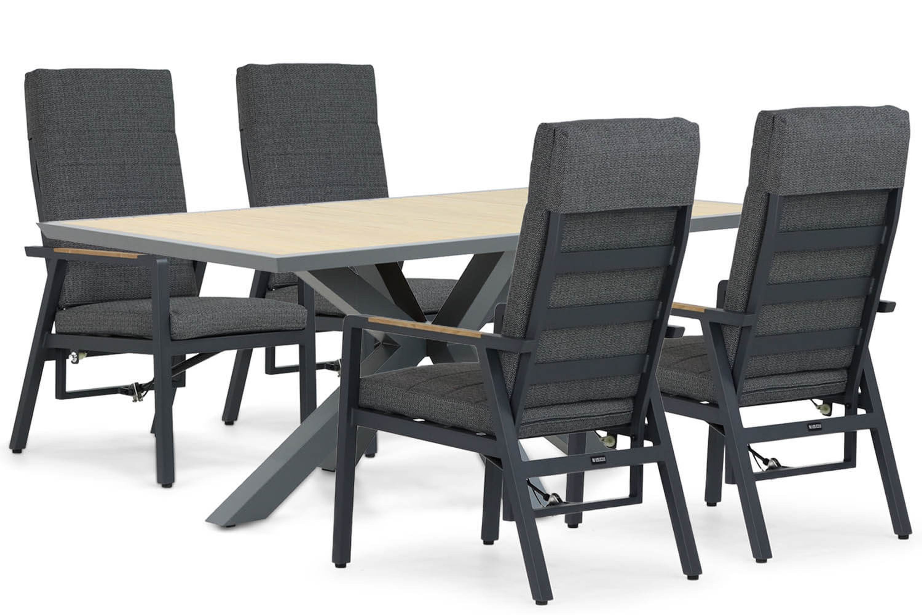 Lifestyle Garden Furniture Lifestyle Lifestyle Marseille/Palermo 181 cm dining tuinset 5-delig