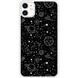 Apple iPhone 11 Galaxy draw Verstevigd hoesje met sublimatie bedrukking