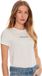 Guess Print G T-shirt Korte mouw Ronde hals Wit Katoen Logo Regular Fit Vrouwen S