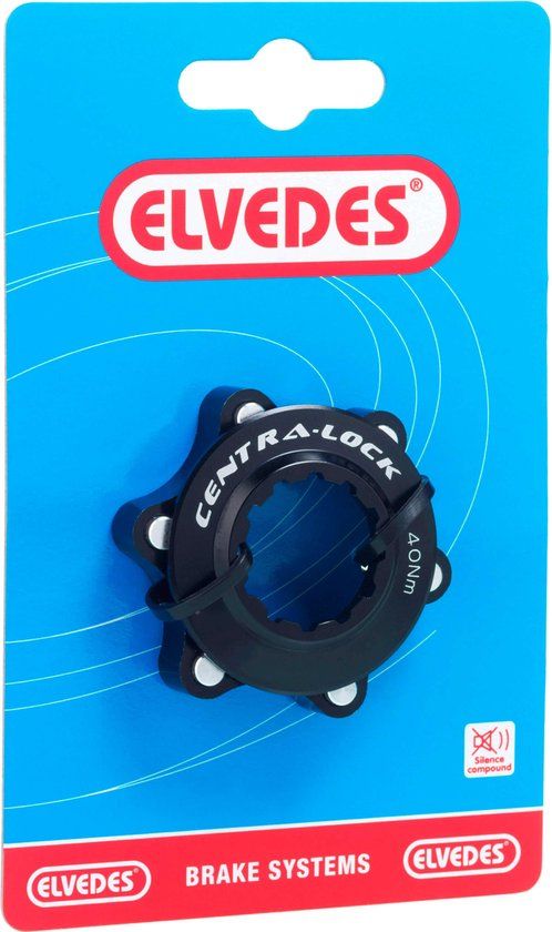 Elvedes Schijfrem Adapter Naar Centerlock 6-gaats Zwart