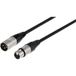 Monacor MECR-200/SW Câble XLR [1x fiche XLR - 1x prise XLR] 2 m Noir