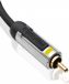 Profigold PROV5001 1m RCA RCA Zwart, Zilver composiet videokabels