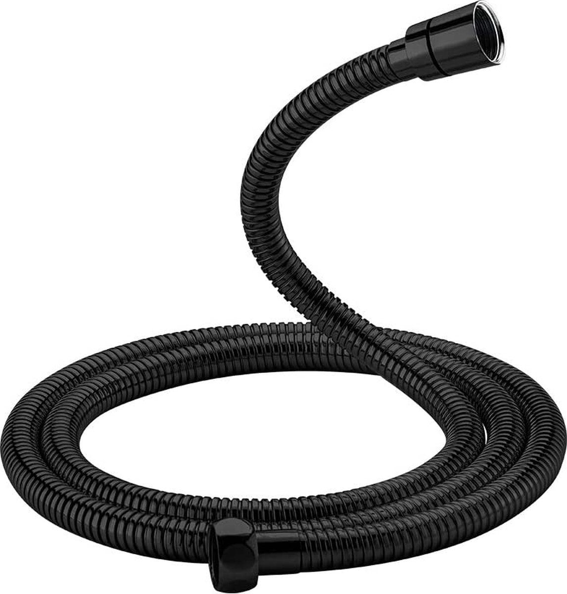 GRIFEMA G851B-18 Doucheslang - 1,8 m - Roestvrij Staal - Zwart