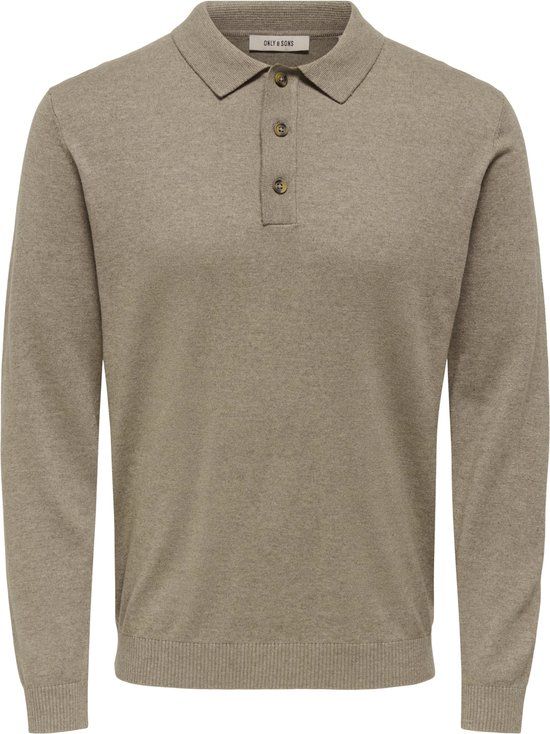 Only & Sons Loui 12 LS Knit Polo Heren - Maat S