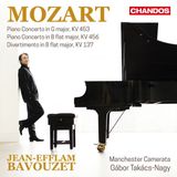 PIAS Nederland Chandos Records Mozart: Piano Concerto In G Major, Kv 453 | Piano Concerto In B Flat Major, Kv 456 | Divertimento In B Flat Major, Kv 137 (CD)