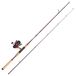 Abu Garcia Tormentor2 Spinning Combo, zoetwater hengel reel snoekbaars snoekbaars, sterk lichtgewicht veelzijdig, rood, 2.13m matig snelle hengel, 2000 maat reel