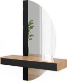 Vicco Melisa Kaptafel – 120 cm met 2 laden Zwart