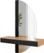 Vicco Melisa Kaptafel – 120 cm met 2 laden Zwart