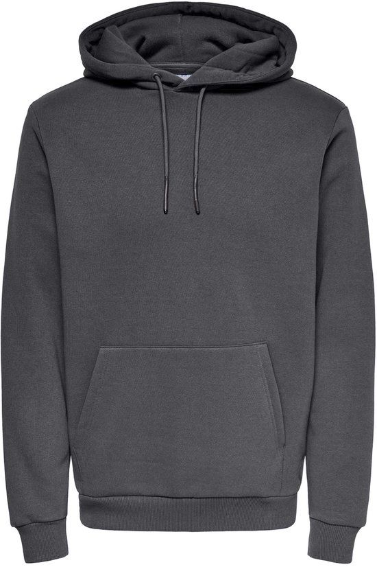ONLY&SONS ONSCERES HOODIE SWEAT NOOS Heren Grijs Pinstripe M