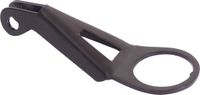 Edge crochet mural noir - 1 pouce