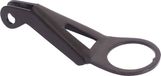 Edge crochet mural noir - 1 pouce