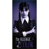 Wednesday Jerry Fabrics Wednesday Strandlaken Allergic to Color - 70 x 140 cm - Katoen