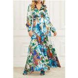 GUESS Marciano By Lucky Charm Robe longue imprimé Taille : 36