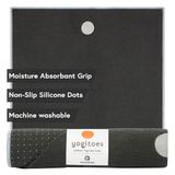 Yogitoes Yogamat Handdoek - Lichtgewicht, Sneldrogende Microvezel, Antislip Skidless Technologie, Gebruik in Hot Yoga, Vinyasa en Power