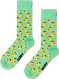 Happy Socks Rubber Duck Sock - chaussettes unisexe - vert clair - Unisexe - Taille : 36 - 40